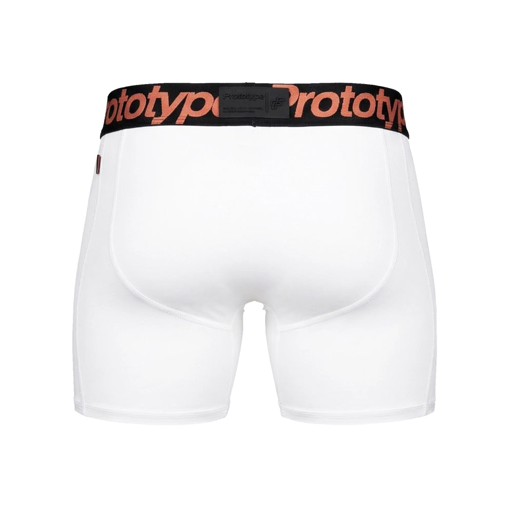 Basic Nylon White/Black-Orange